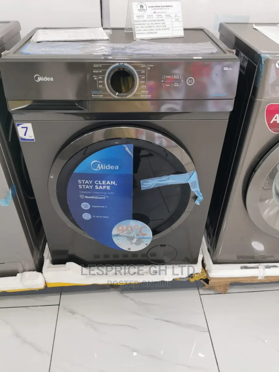 Excellent Midea Washing Machine Front Load 7kg
