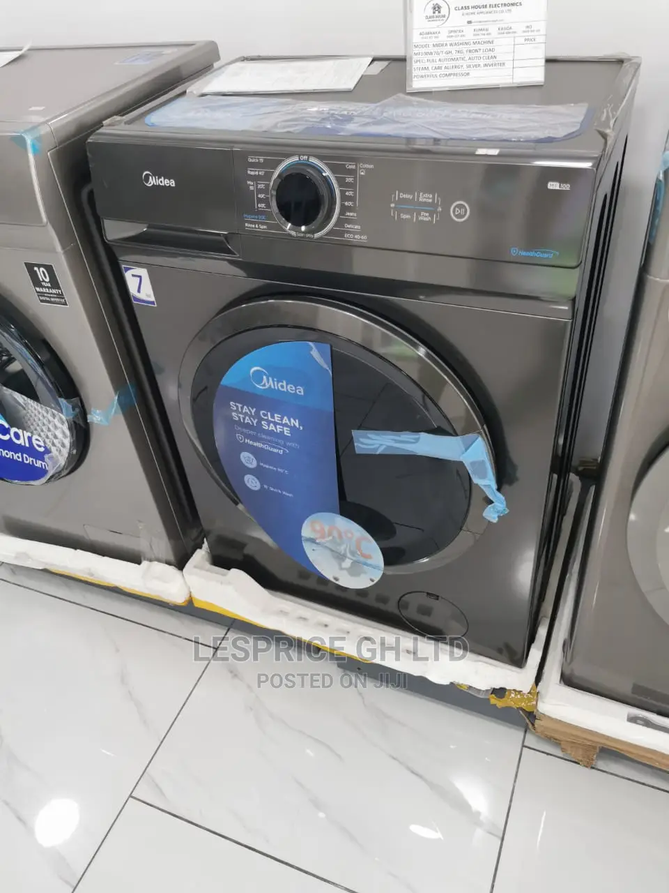 Amazing Midea Washing Machine Front Load 7kg