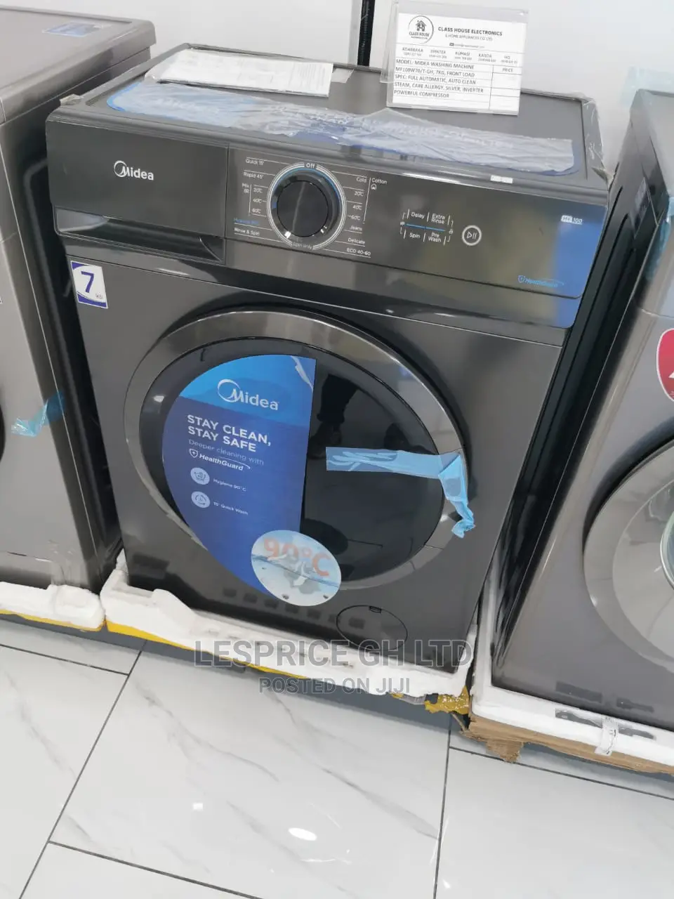 Brand New Midea Washing Machine Front Load 7kg