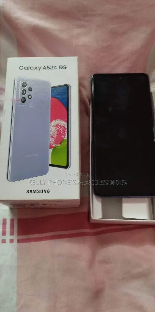 New Samsung Galaxy A52s 5G 128 GB Black