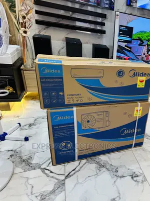 Auto Blow Function Midea AC 1.5hp Split R410 Gas