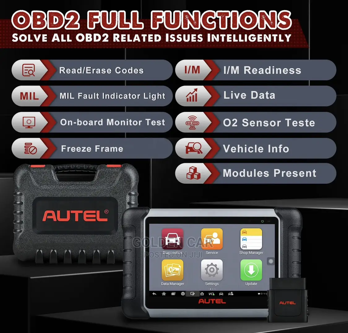 Autel Maxicom Mk808bt Pro Car Diagnostic Scanner
