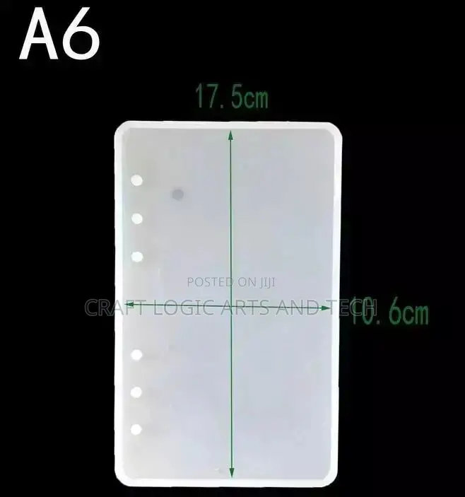 Notebook Cover Mold A5 A6 A7 Epoxy Resin Book Mold