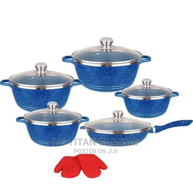 12pcs Dessini Durable Die Cast Non-stick Cookware
