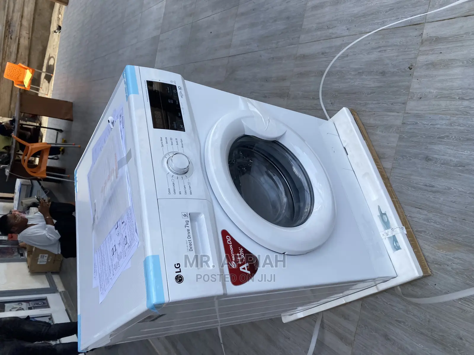 LG Front Load Washing Machine Works Faster Save Energy 