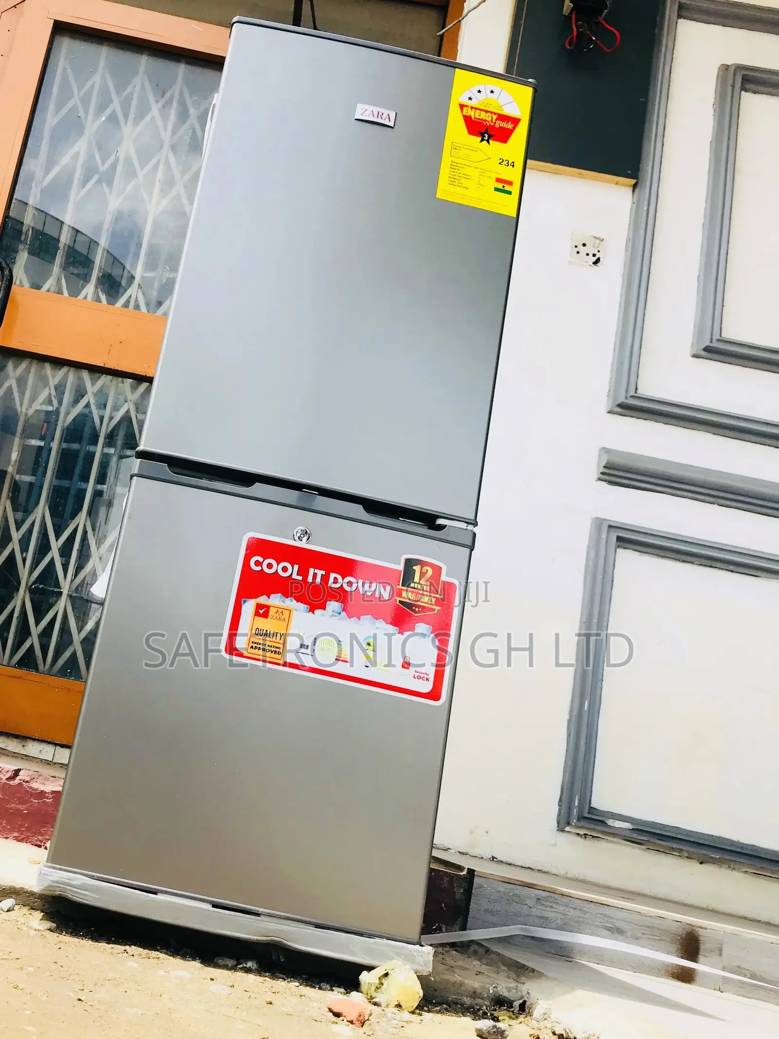 Neat Quality Zara-180b Double Door 118L Bottom Freezer 