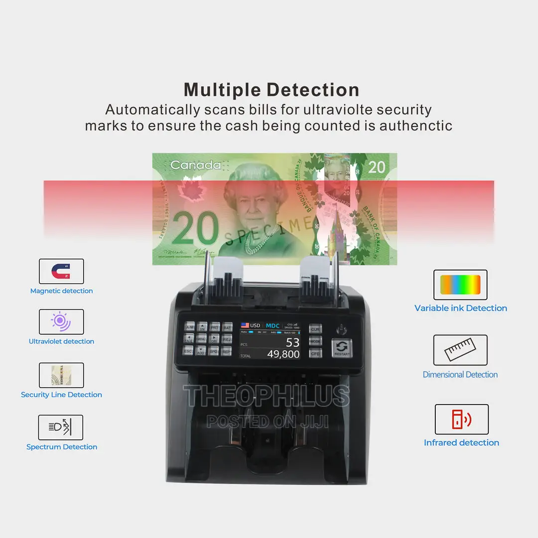 Money Counting Machine Mixed