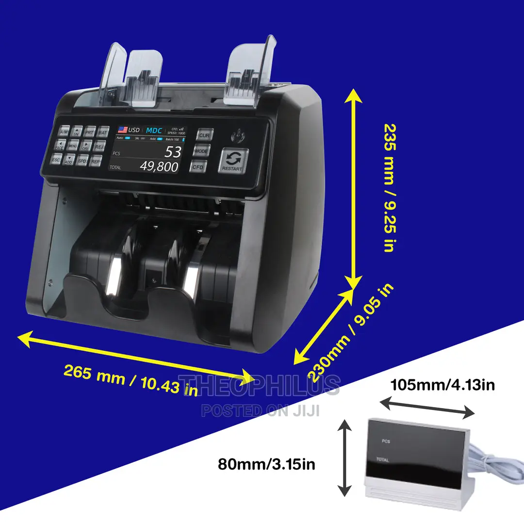 Money Counting Machine Mixed