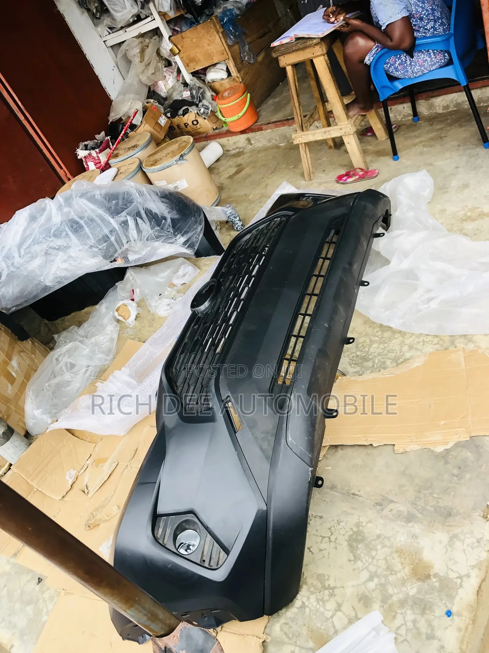 RAV4 2020 Front Bumper Complete