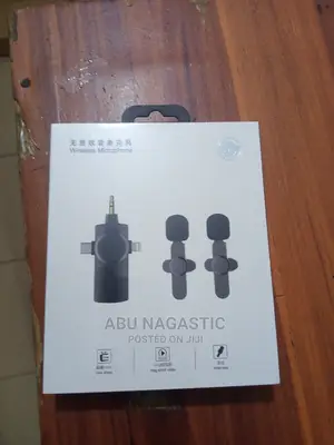 3in1 Wireless Lavalier Lapel Microphone