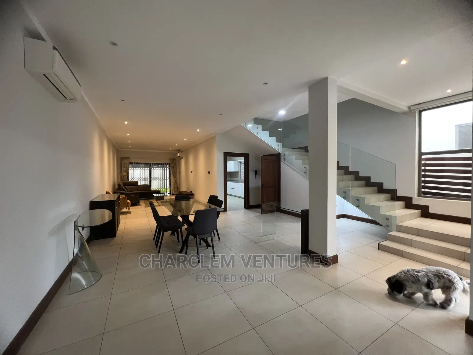 Furnished 3bdrm Townhouse / Terrace in Charclem Ventures, Labone