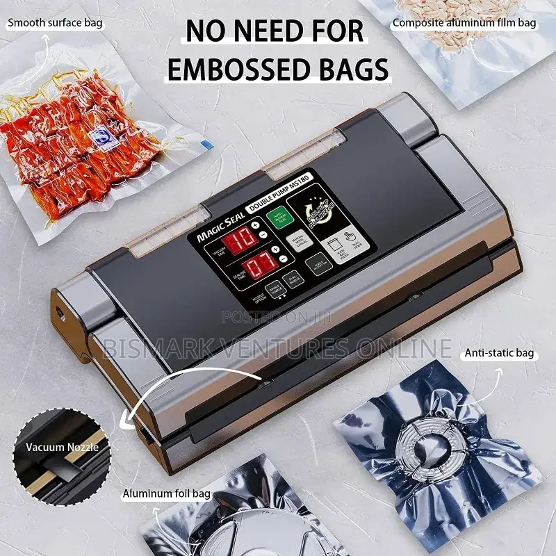 40cm Vacuum Sealing Machine With Double Pump Nozzle