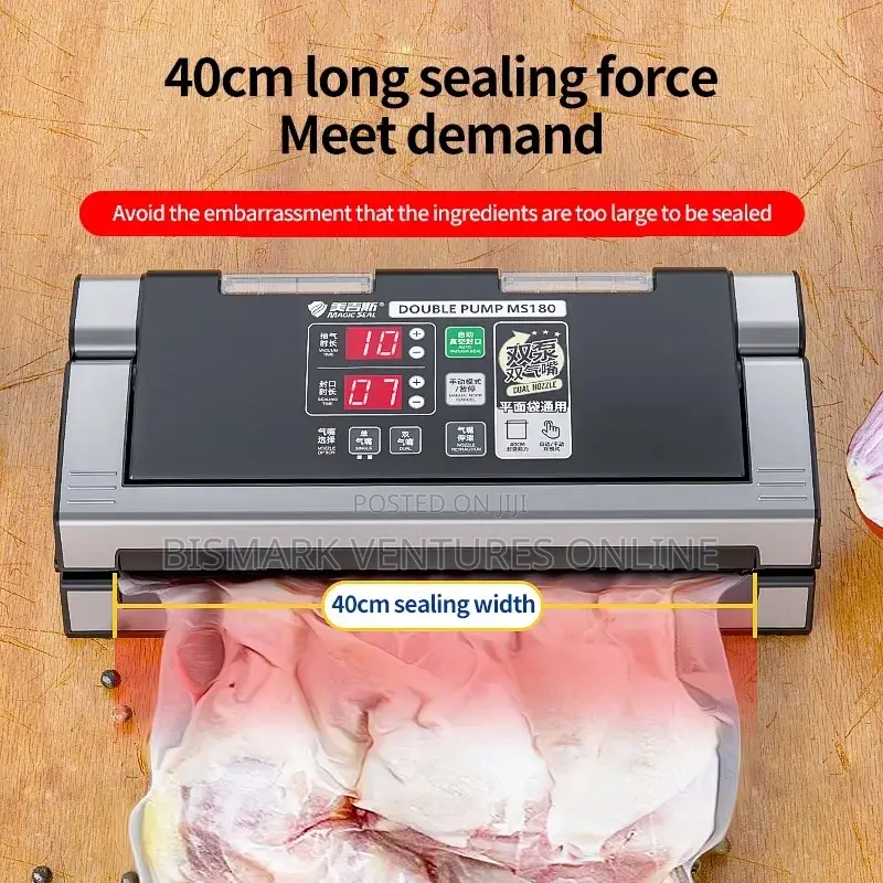 40cm Vacuum Sealing Machine With Double Pump Nozzle