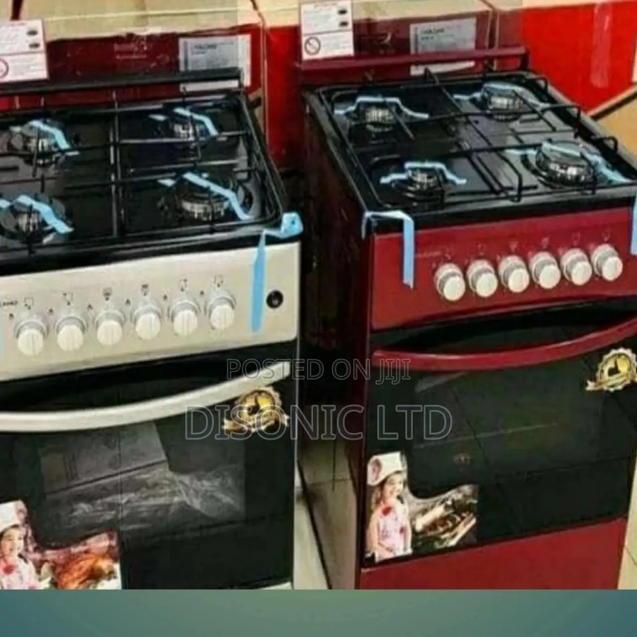 50x50 Volcano 4 Burner Gass Cooker