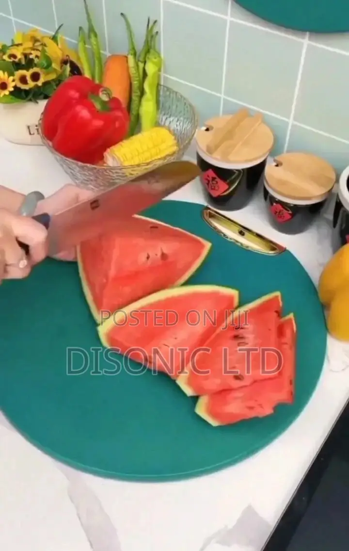 Green Antibacterial Silicone Chopping Board