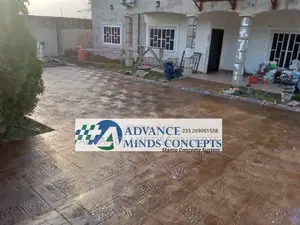 Wood Square (Concrete Stamp)