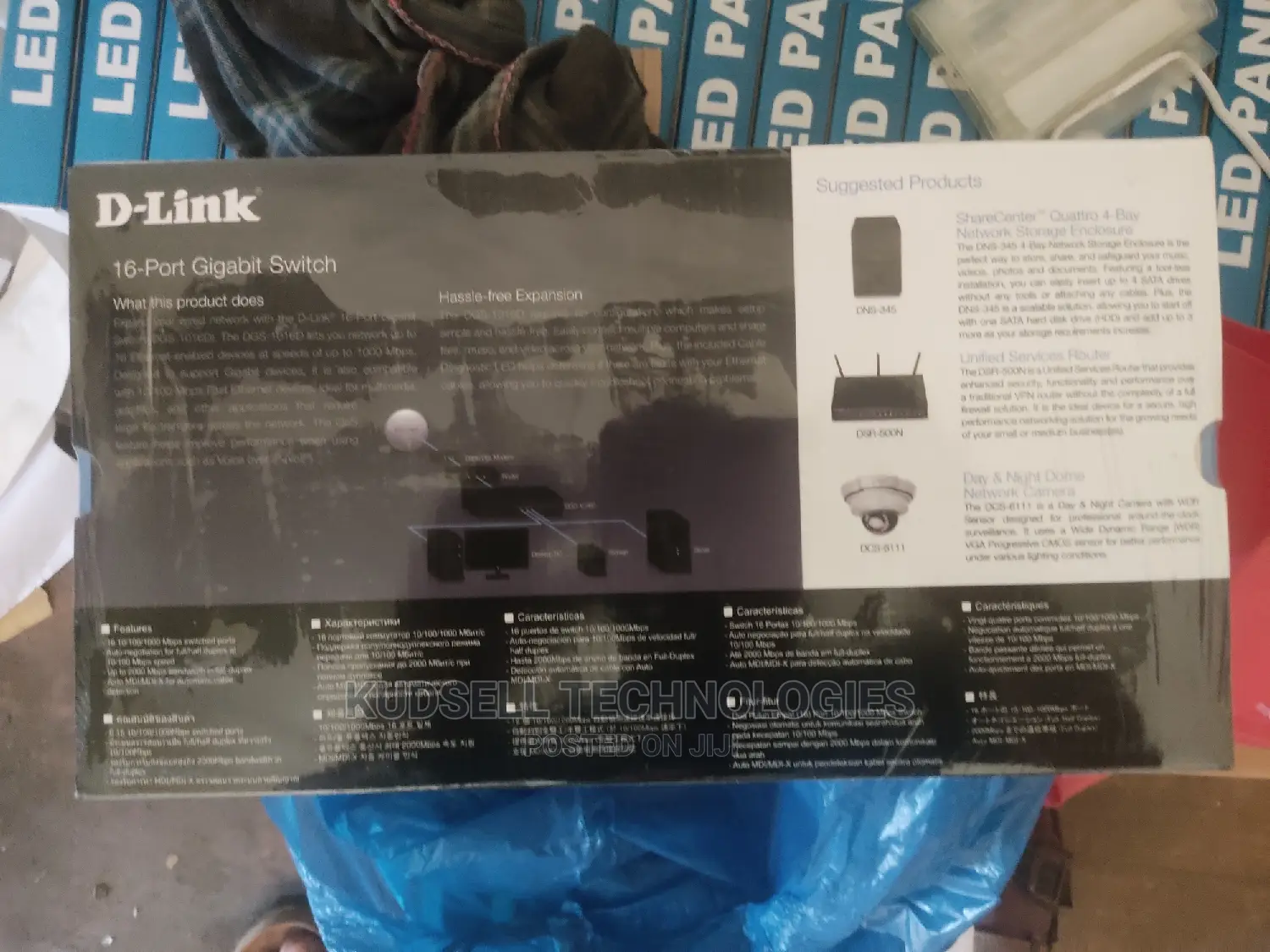 Dlink 16 Port Gigabit Switch
