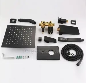 Concealed Shower _ Inbuilt Black Shower