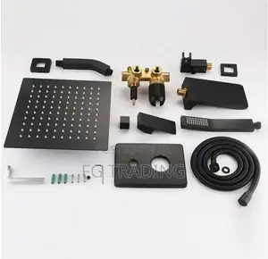 Concealed Shower _ Inbuilt Black Shower