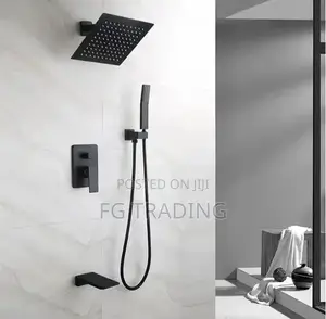 Concealed Shower _ Inbuilt Black Shower