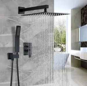 Concealed Shower _ Inbuilt Black Shower