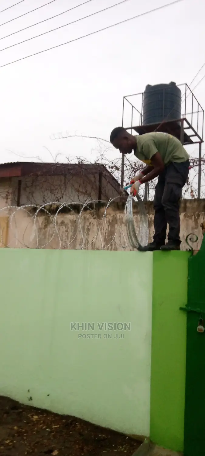 Security Razor Fencing Installation and Quality Material Use