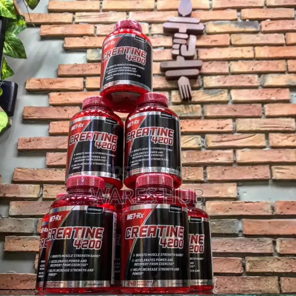 Creatine Met-Rx 4200 Energy Boost for Workout and Muscle