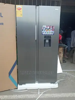 Spacious Side by Side Fridge Pearl 436ltrs