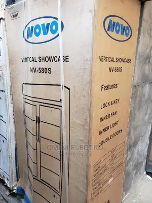 Brand New Novo Display Double Door Frigde