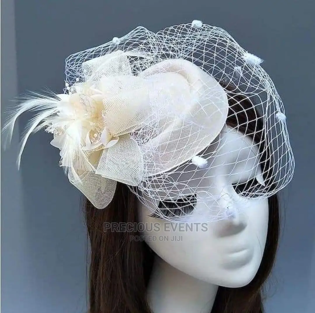 Fascinators With Face Net.