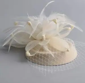 Fascinators With Face Net.