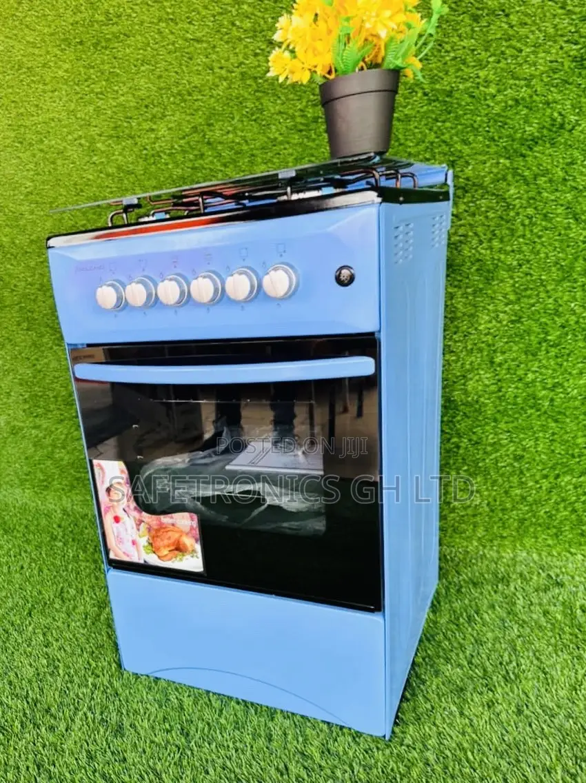 Quality and Reliable 4 Gas Burner Oven With Grill 50x50 