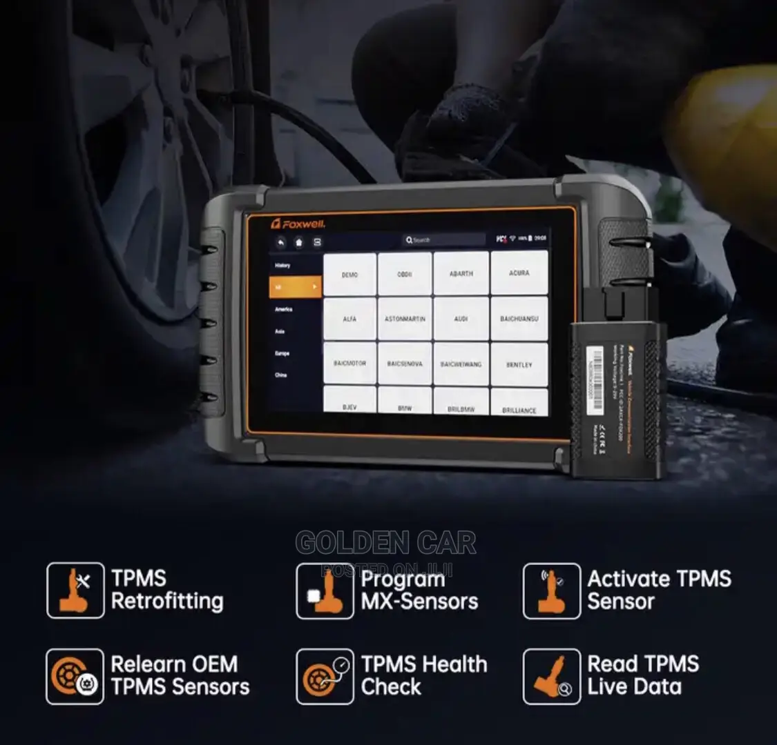 Foxwell NT809TS OBD2 Car Diagnostic Scanner