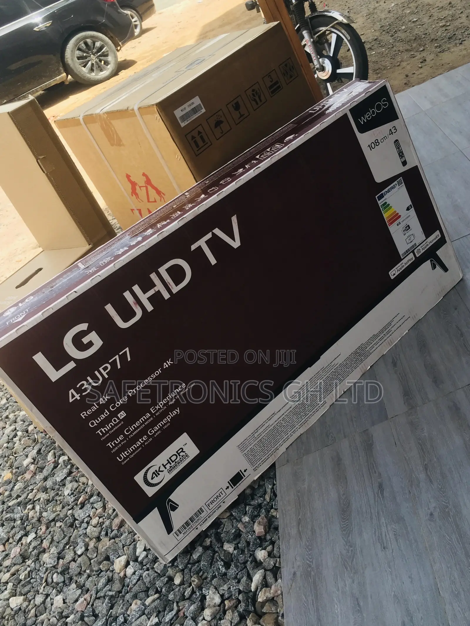 Smart LED UP77 Lg 43 Inches Glossy 