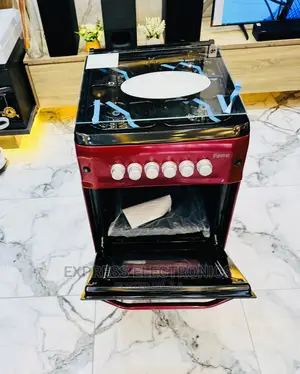 Perfect Red 50/55 Gas Cooker Oven Grill With Two Tray 4b