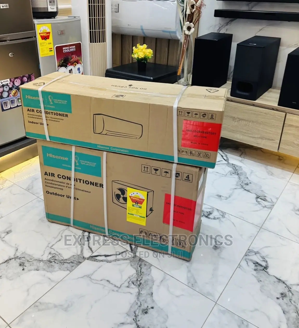 Dual Drainage System Split R410 Gas Hisense 2.5hp AC