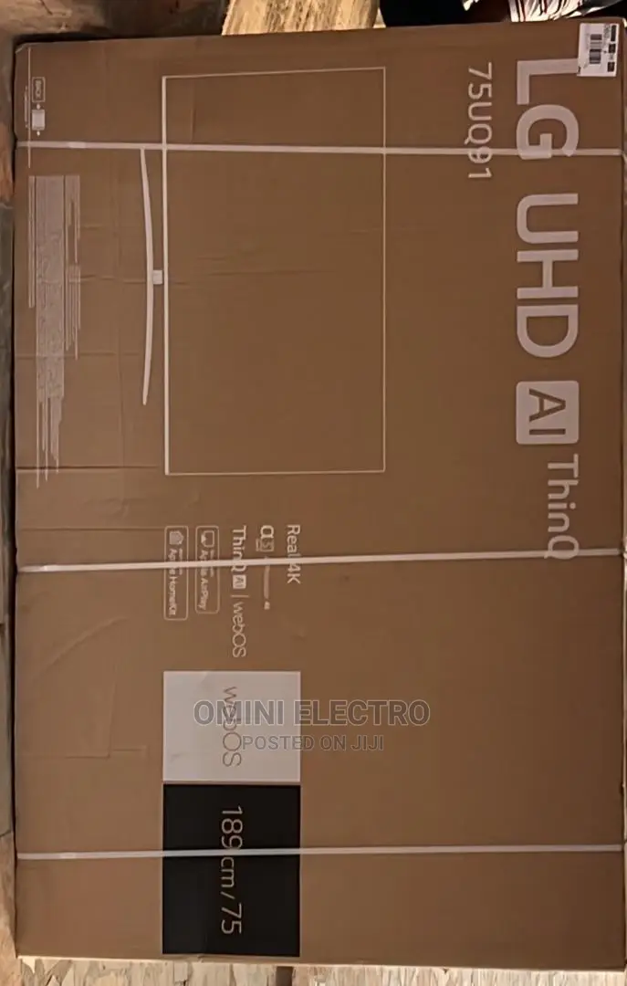 Brand New Lg 75" Smart Uhd Ai Tv