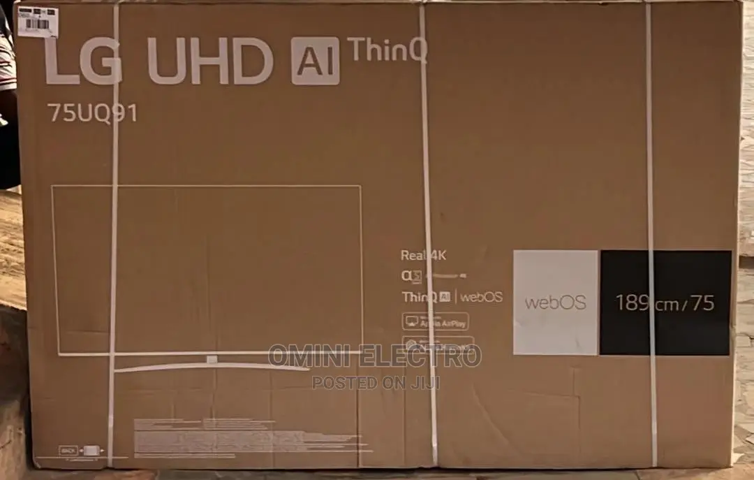 Brand New Lg 75" Smart Uhd Ai Tv