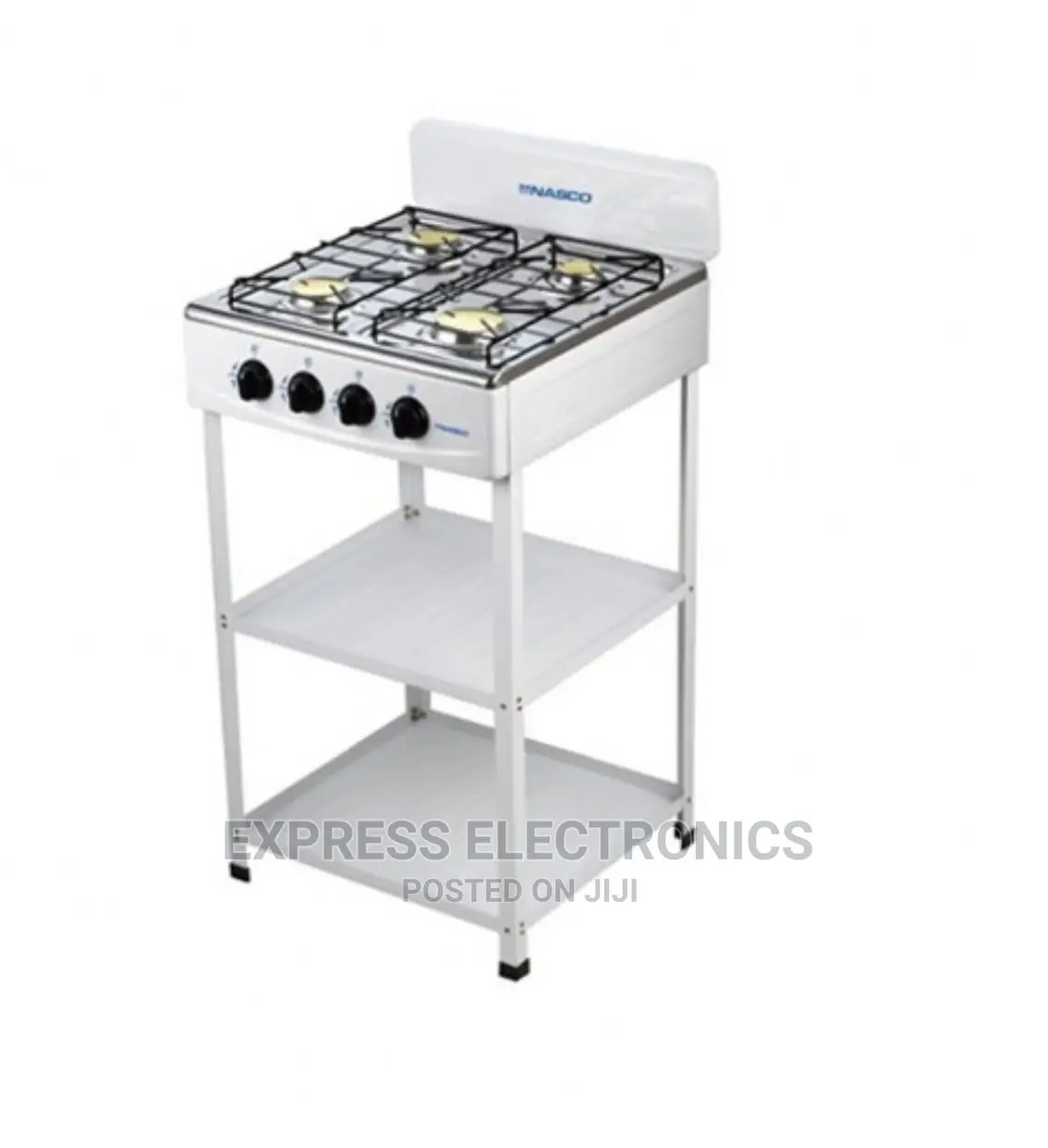 High Quality White Paint Body Finish 4burner Nasco