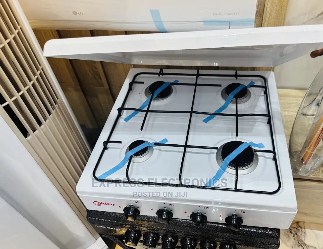 White Painting Body Finish Table Top Gas Cooker 4burner