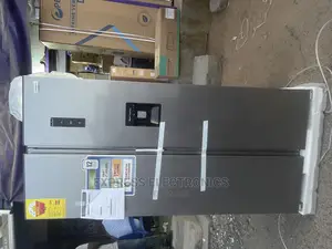 High Quality Sleek Grey Nasco Nas2-55 Side by Side Fridge
