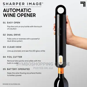Sharper Image Automatic Wine Opener