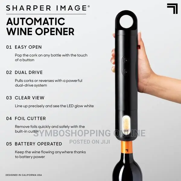Sharper Image Automatic Wine Opener