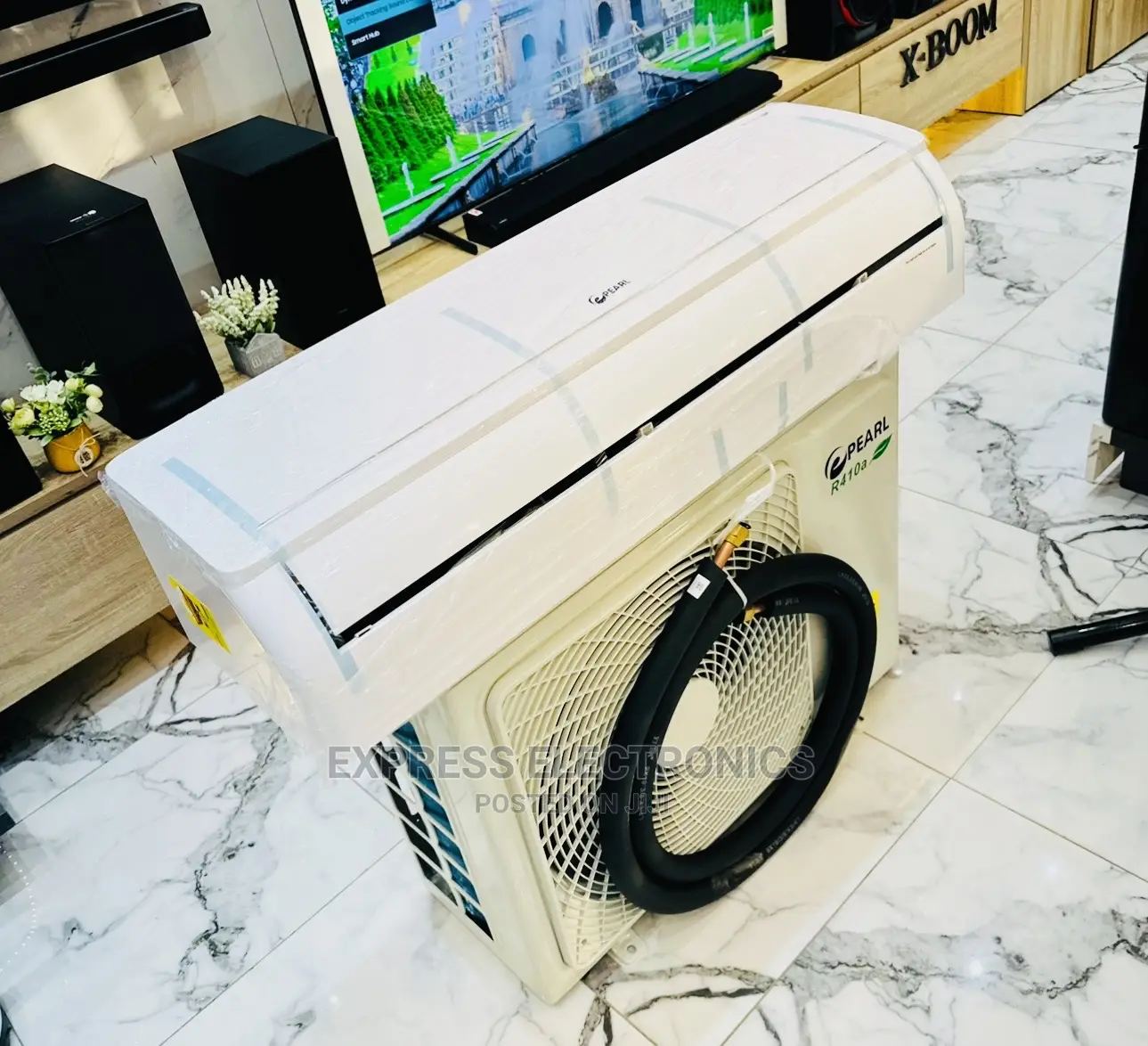 High Quality Sleek White R410 Gas Pearl 2.0hp Ac