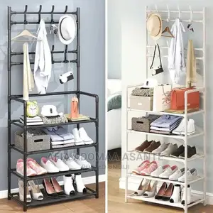Multifunctional Shoe and Hat Rack