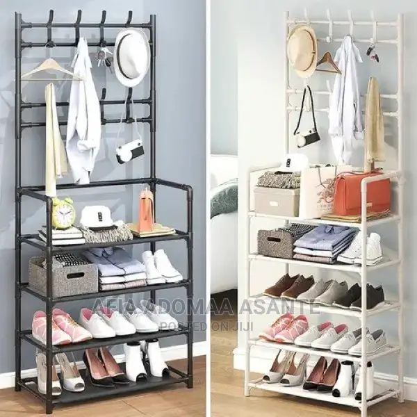 Multifunctional Shoe and Hat Rack