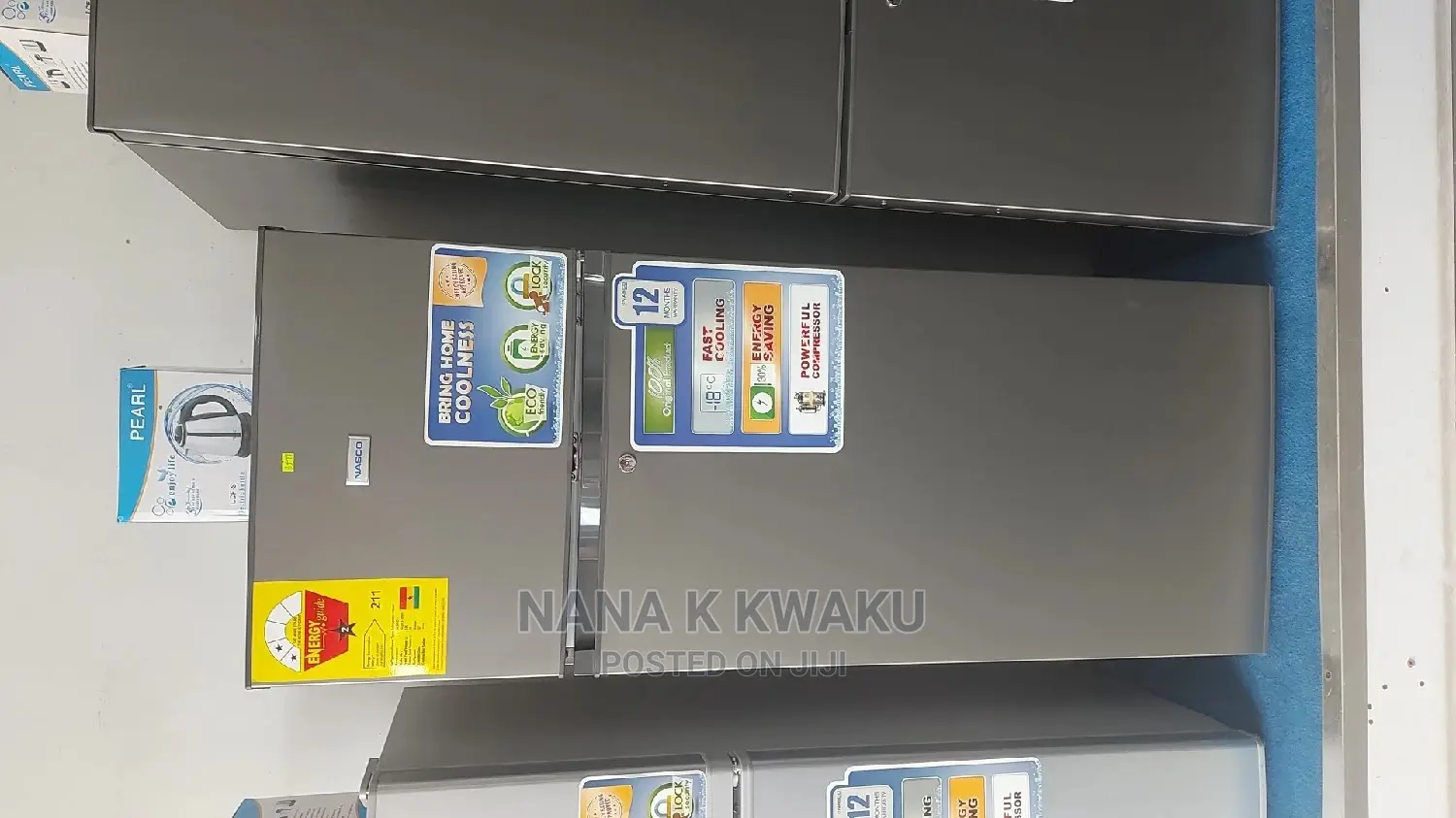 LED Built-in Nasco_nasf2-28 Double Door Fridge