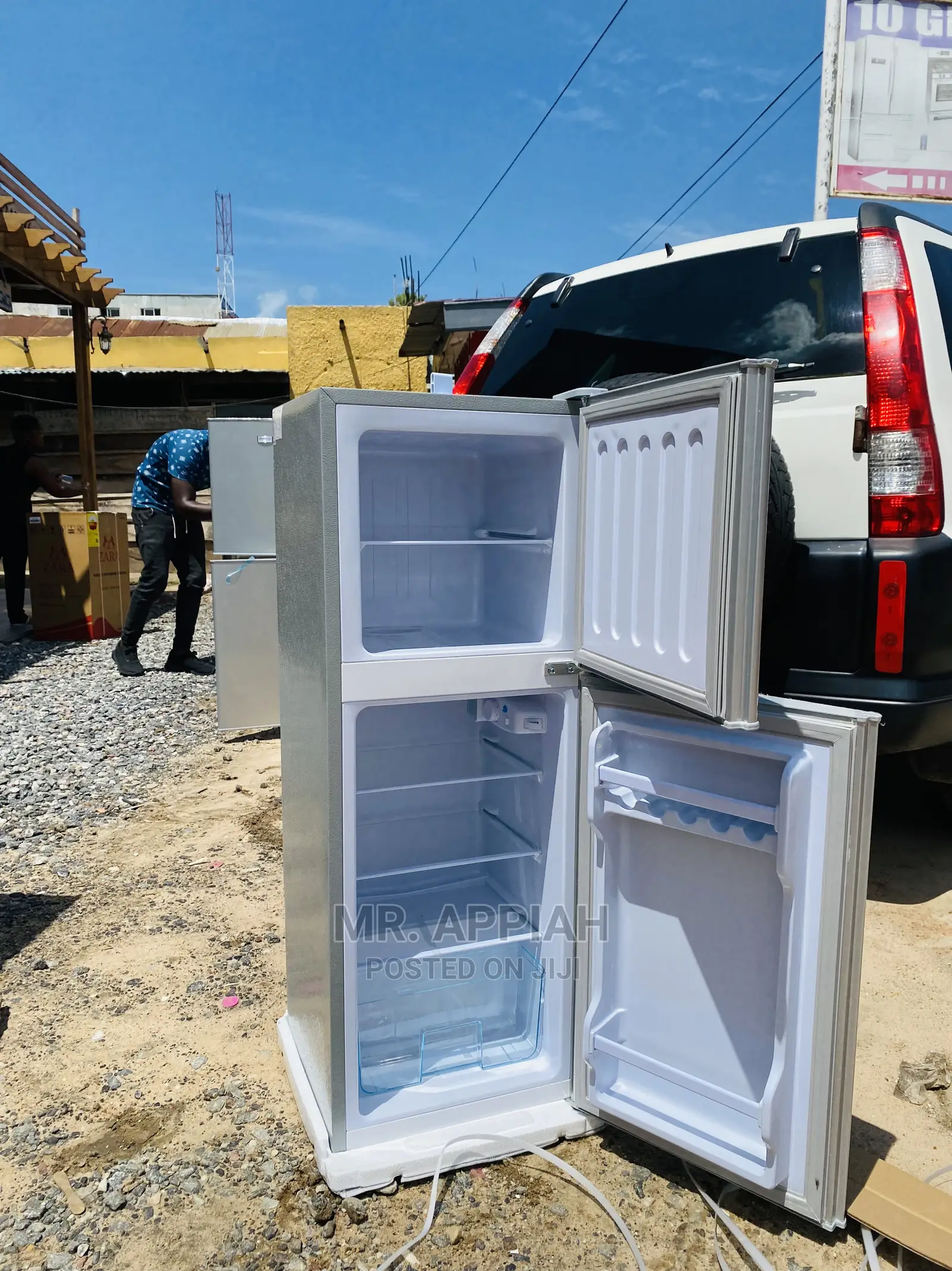 (Nascodf2-13fl)Newly in StockNasco Double Door Refrigerator