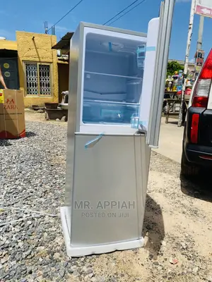Original 132l Double Door Bottom Freezer Fridge,Nascof2-18fl