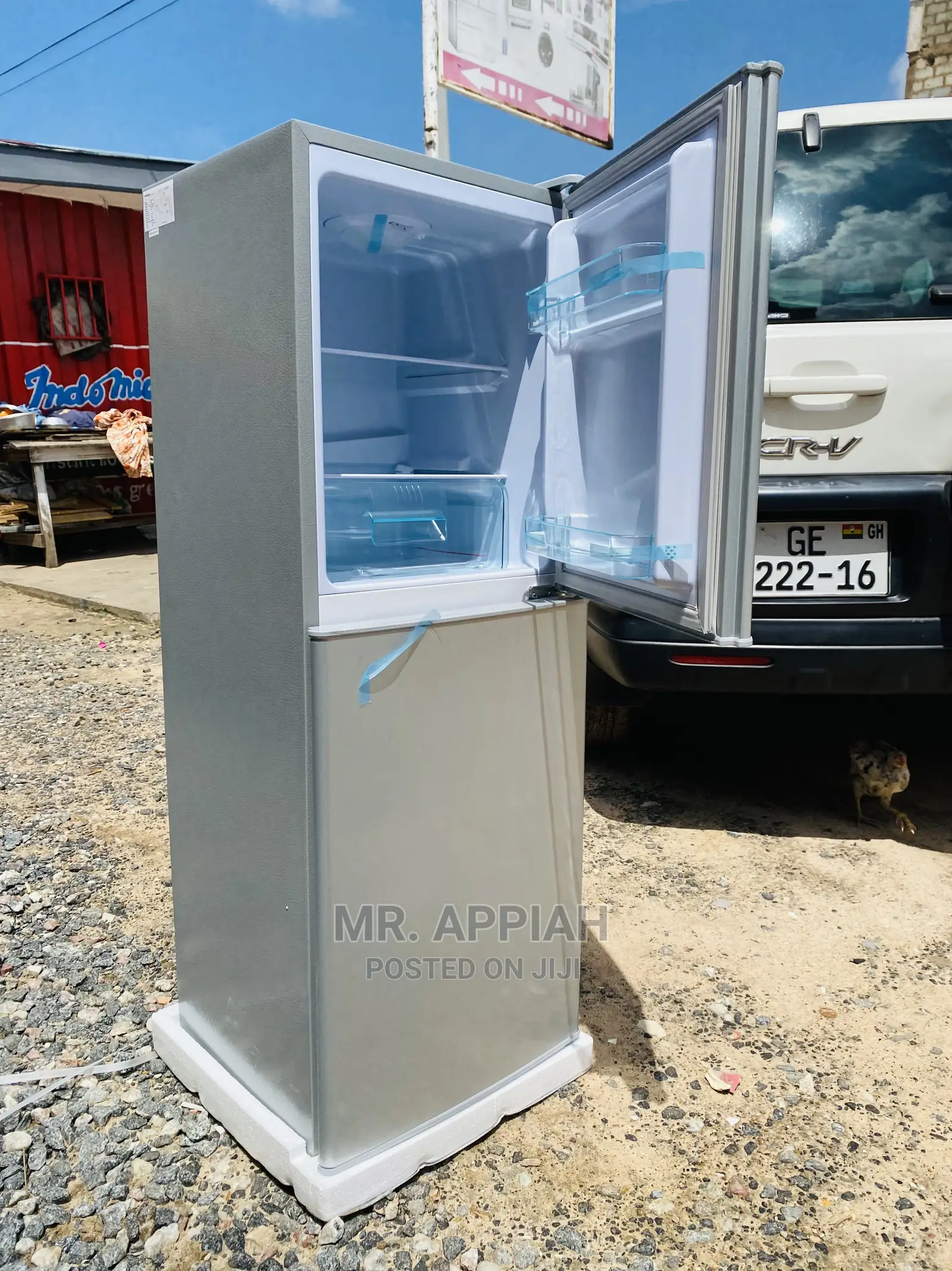 Sealed Nasco(132ltr)Double Door Refrigerator Nascof2-18fl.